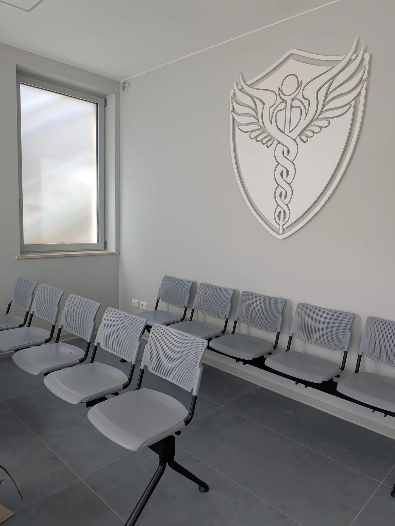 Sala d'attesa del Poliambulatorio San Michele